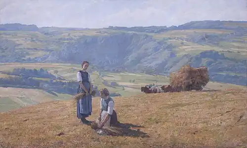 Les Glaneuses (1880-1917), Moudon, musée Eugène Burnand.