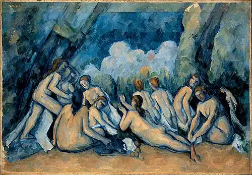 Paul Cézanne, Les Grandes Baigneuses, 1894-1905.