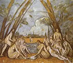 Les Grandes Baigneuses, 1906, 210 × 251&nbsp;cm, Museum of Art, Philadelphie.