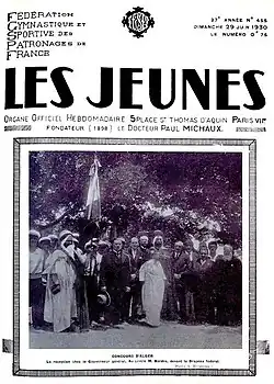Concours de la FGSPF organisé à Alger en 1930.