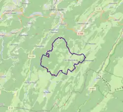 Avec les communes environnantes
