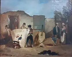 Les Tailleurs de pierre par Alexandre-Gabriel Decamps