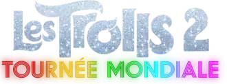Description de l'image Les Trolls 2 Tournée mondiale Logo.png.