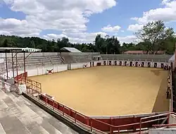 Les arènes d'Eugénie-les-Bains.