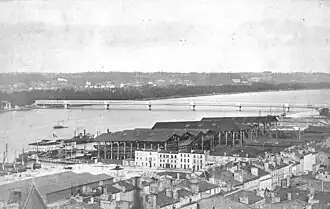 Les chantiers Arman à Sainte-Croix vers 1875.