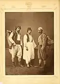 Caïkdji (batelier), sakka (porteur d'eau) et hammal (portefaix).