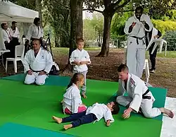 Festival de sports, Les cours sont dispensés par un éducateur sportif diplômé du BPJEPS option judo