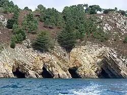 Les grottes de Morgat