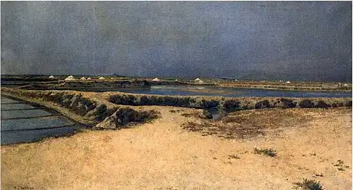 Les Marais salants (1885), localisation inconnue.