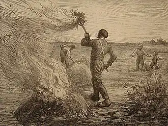 Les mauvaises herbes par Jules Breton (1872, no&nbsp;30)