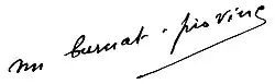signature de Marguerite Burnat-Provins