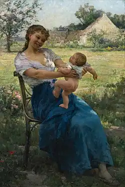 Les Premiers pas, 1882 (collection particulière).