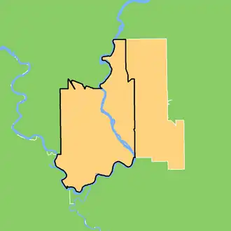 Carte de la circonscription