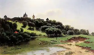 Le Monastère Savvino-Storozhevsky près de Zvenigorod, 1860s.