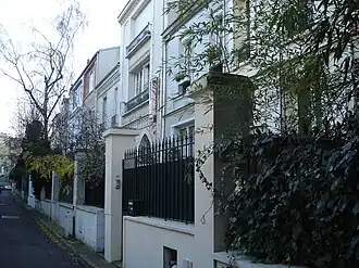 Autre vue de la villa Chaptal.