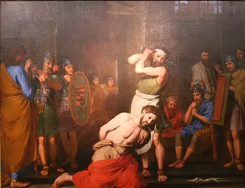 La Décollation de saint Jean-Baptiste, musée des beaux-arts de Nîmes.