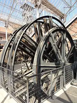 Machine d'extraction de la fosse no&nbsp;6 des mines de l'Escarpelle.