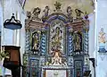 Retable de l'église.