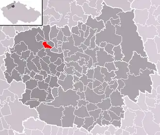 Localisation de Lhotka nad Labem