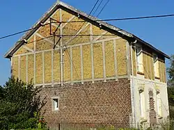 Habitations avec colombages.