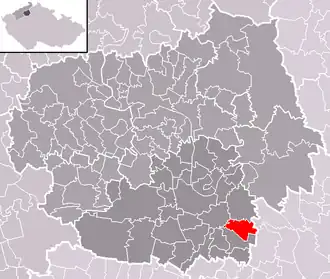 Localisation de Libkovice pod Řípem