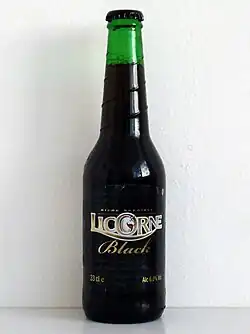 Bouteille de Licorne Black.