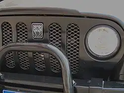 Grill et badge