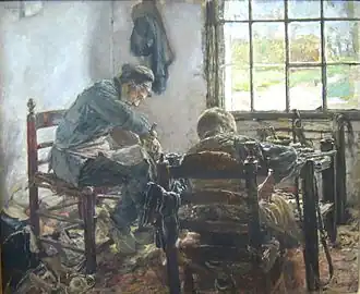 L'Atelier du cordonnier, 1881Nationalgalerie, Berlin
