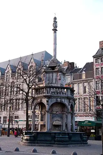 Fontaine des Trois Grâces, 1697, Liège, Belgique