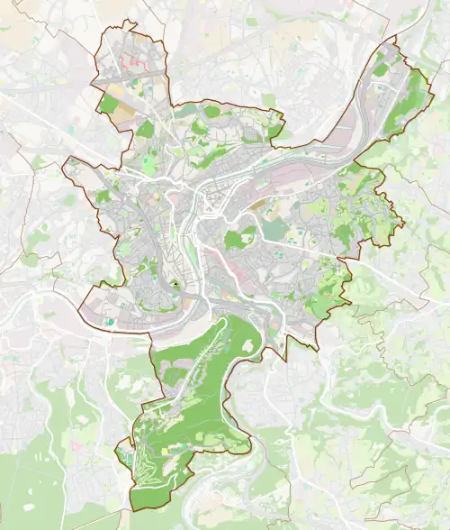 (Voir situation sur carte : Liège)