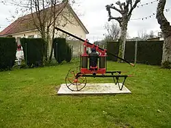 Pompe incendie ancienne.