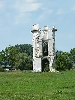 Ruines à Liercourt.