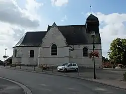 L'église...