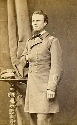 Lieutenant John Grimball (1840-1922) du navire CSS Shenandoah, du corps des Marines des États confédérés, vers 1864.