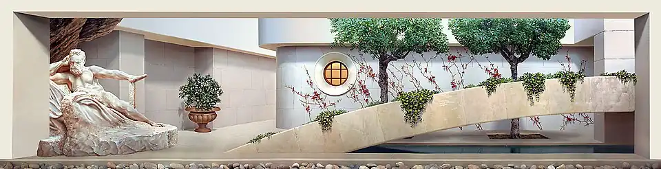 Light Walk (Chemin de lumière/Promenade), Fondation médicale de Palo Alto, Palo Alto, Californie, 2006