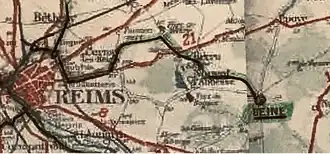 Image illustrative de l’article Ligne de Reims à Beine