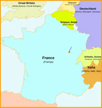 Image illustrative de l’article Ligne de Dijon-Ville à Is-sur-Tille