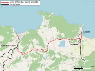 Image illustrative de l’article Ligne de Ramdane Djamel à Annaba