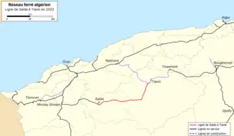 Image illustrative de l’article Ligne de Saïda à Tiaret