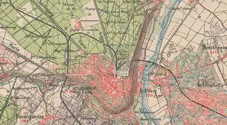 Image illustrative de l’article Ligne de Saint-Germain-Grande-Ceinture à Saint-Germain-en-Laye
