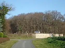 Le cimetière communal en 2012.