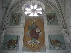 Peintures : toiles marouflées du XIXe&nbsp;siècle.