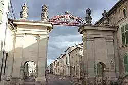 La porte de France.