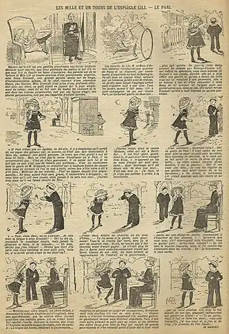 Première parution en 1909 (créé par Jo Valle 1869 - 1949)