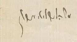 signature de Moïse Lilienblum