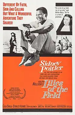 Description de l'image Lilies of the Field (1963 film poster).jpg.