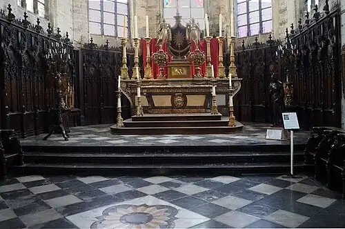 Boiseries du chœur (vers 1860)