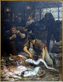 La Halle aux poissons, le matin, 1880Palais des beaux-arts de Lille