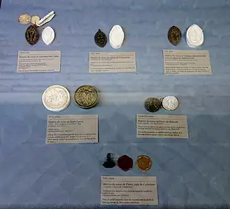 Matrices de sceaux (XIIe – XVIIe&nbsp;siècles).