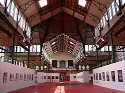 L'intérieur lors des Transphotographiques